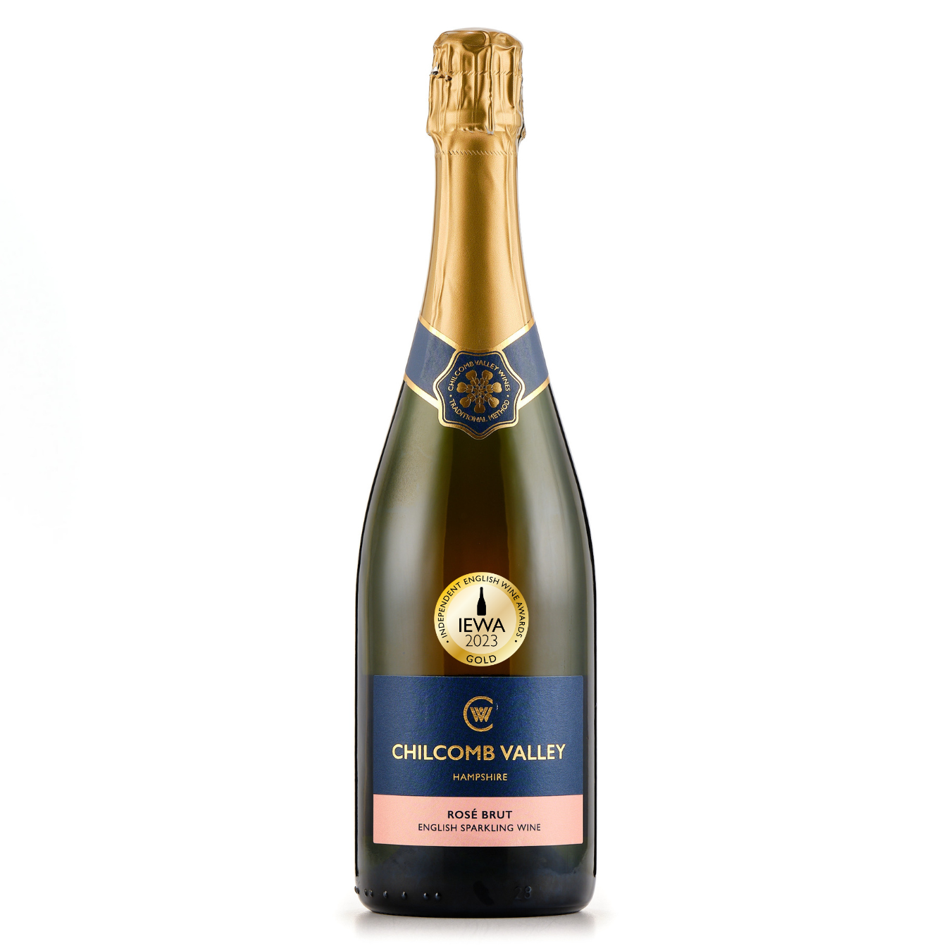 Chilcomb Valley Rosé Brut, Hampshire (6x75cl case) (2022)