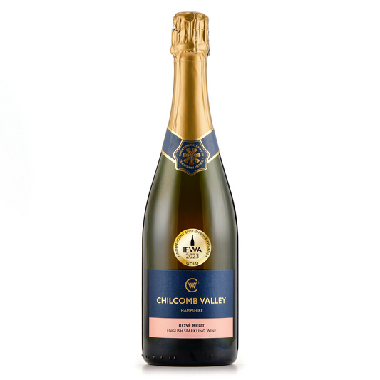 Chilcomb Valley Rosé Brut, Hampshire (6x75cl case) (2022)
