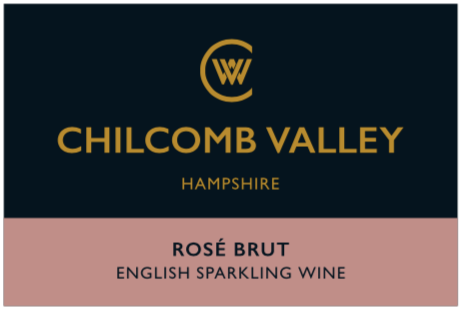 Chilcomb Valley Rosé Brut, Hampshire (6x75cl case) (2022)